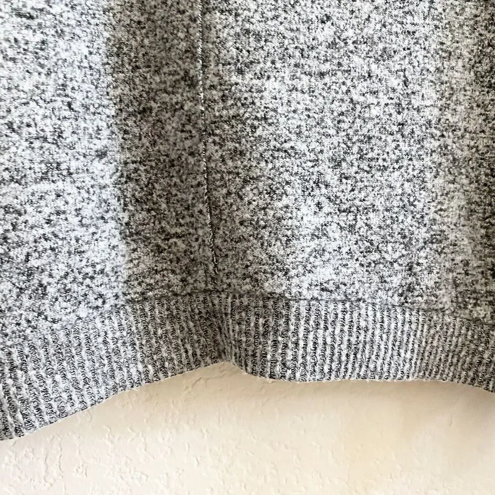 Lucky Brand Size XS Turtle/Mock Neck Oversized Sweater‎ Top Shirt Gray
